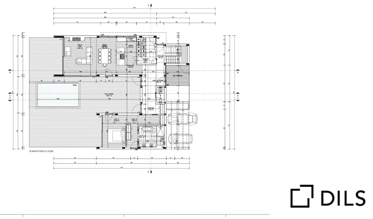 Moradia T4 para Venda em Carvalhal Planta 3