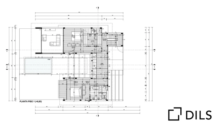 Moradia T4 para Venda em Carvalhal Planta 2