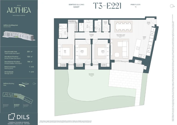 Apartamento T3 para Venda em Queluz e Belas Planta 1