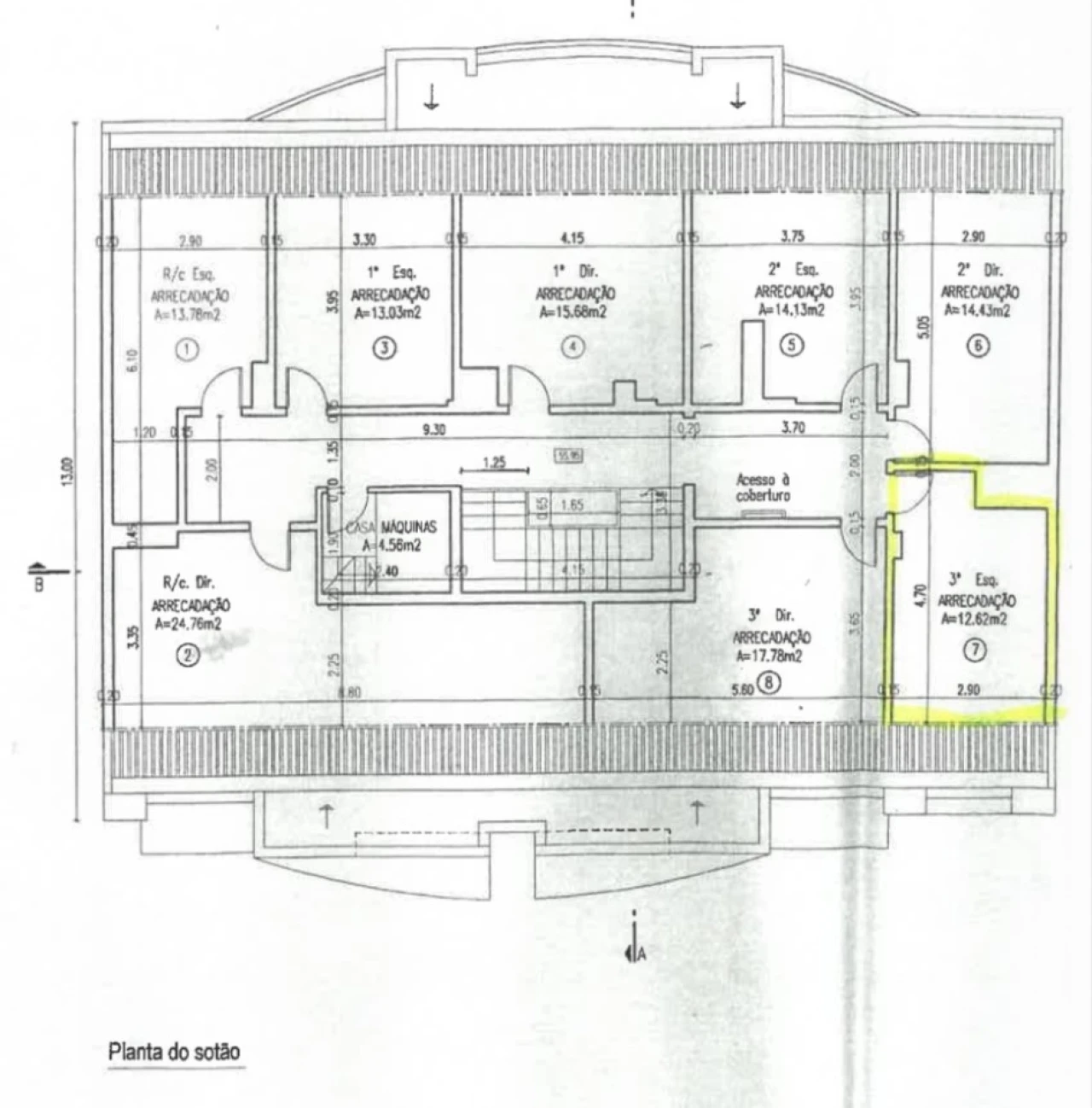Apartamento T2 para Venda em Laranjeiro e Feijó Planta 2