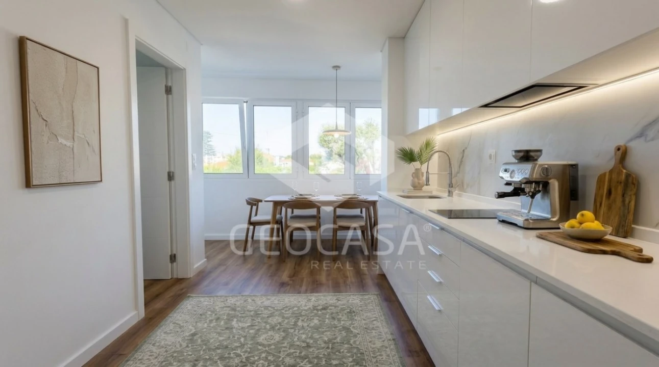 Apartamento T2 para Venda em Carcavelos e Parede Foto 2