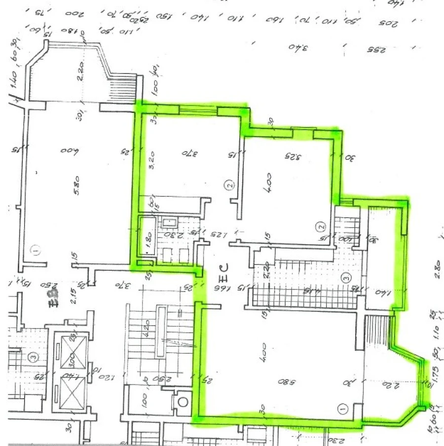 Apartamento T2 para Venda em Carcavelos e Parede Planta 1