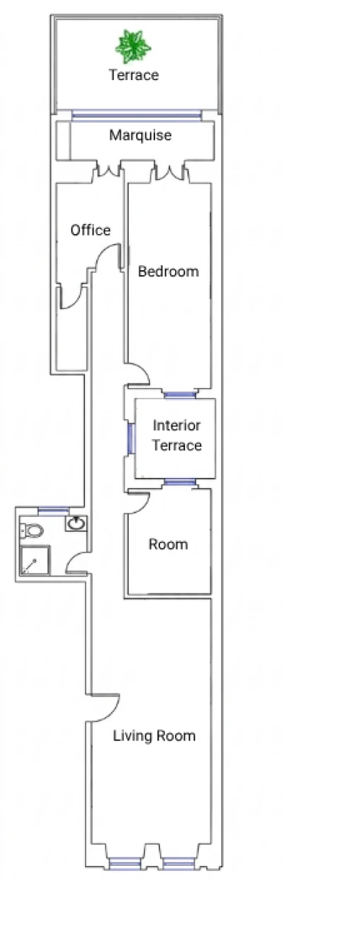 Apartamento T3 para Venda em Santo António