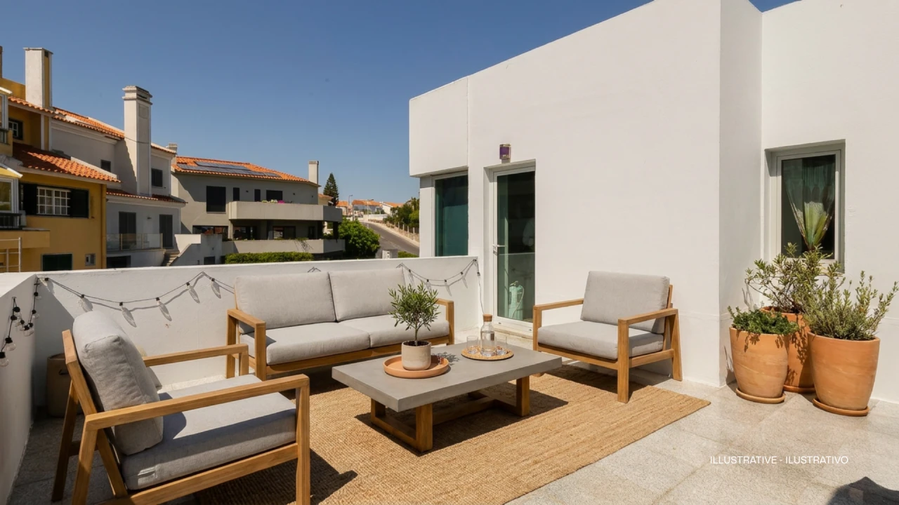 Apartamento T3 para Venda em Carcavelos e Parede Foto 22