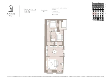 Apartamento T2 para Venda em Santa Maria Maior