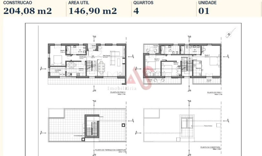 Moradia T4 para Venda em Ferreiras Foto 7