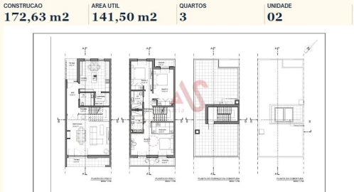Moradia T3 para Venda em Ferreiras
