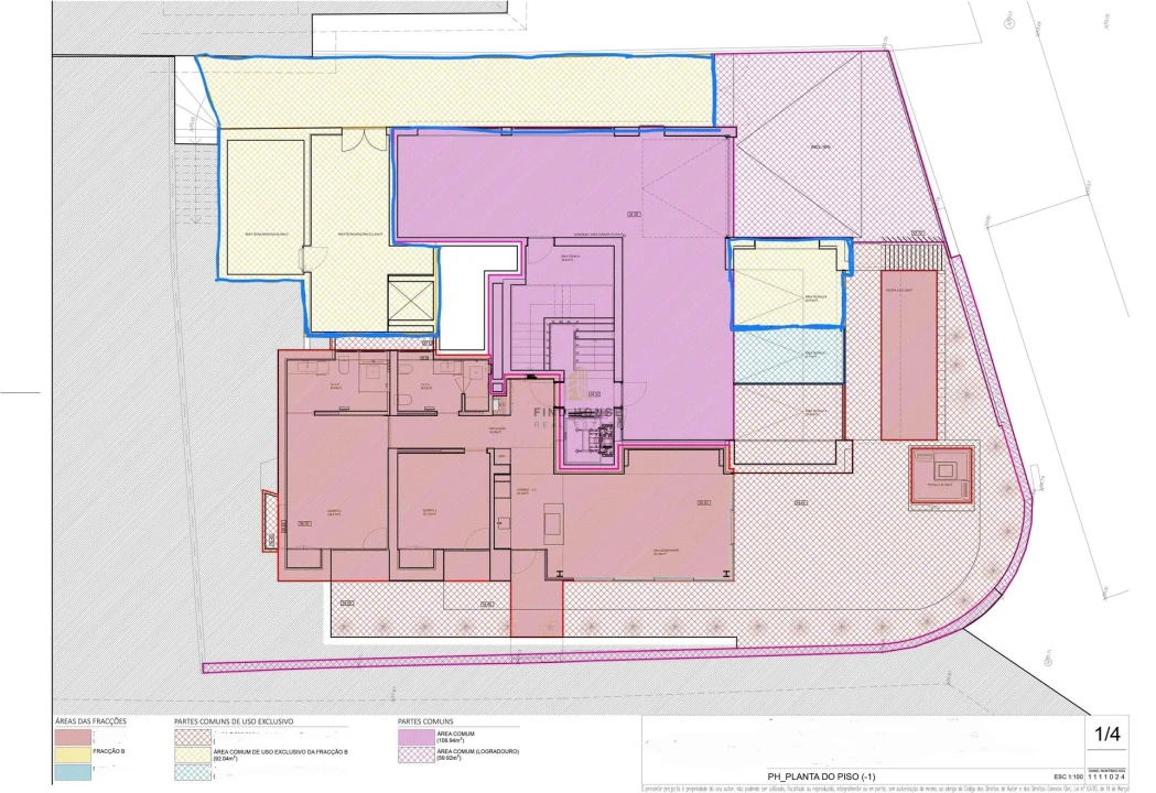 Apartamento T4 para Venda em Cascais e Estoril Planta 2
