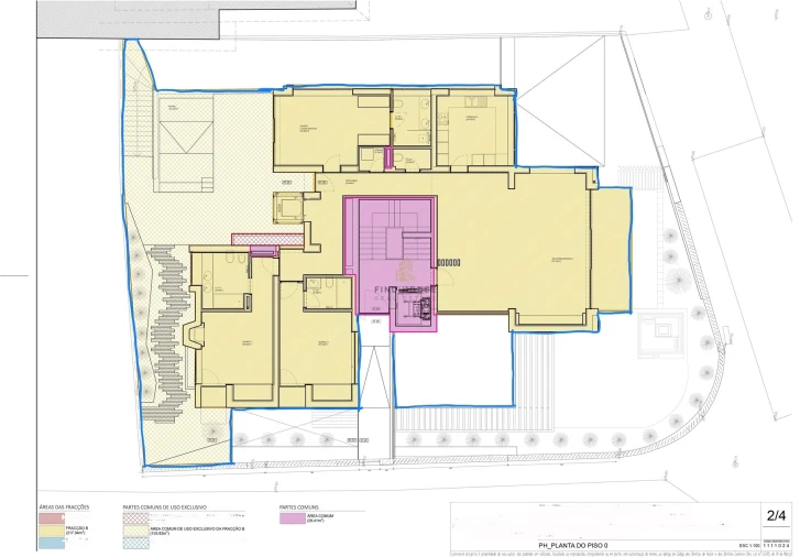 Apartamento T4 para Venda em Cascais e Estoril Planta 1