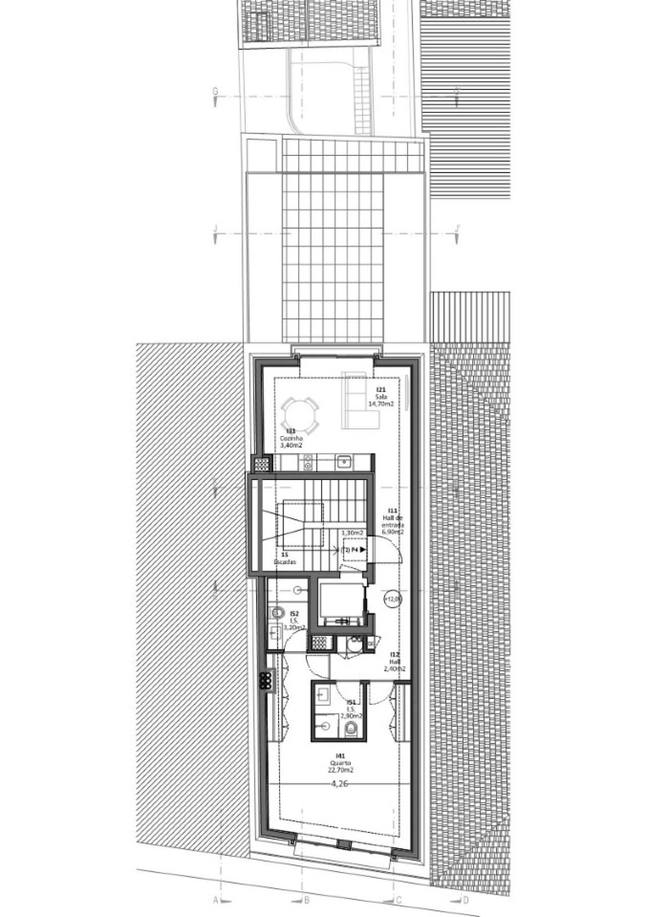 Apartamento T2 para Venda em Cedofeita, Santo Ildefonso, Sé, Miragaia, São Nicolau e Vitória Planta 2