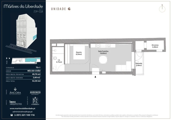 Apartamento para Venda em Cedofeita, Santo Ildefonso, Sé, Miragaia, São Nicolau e Vitória Planta 1