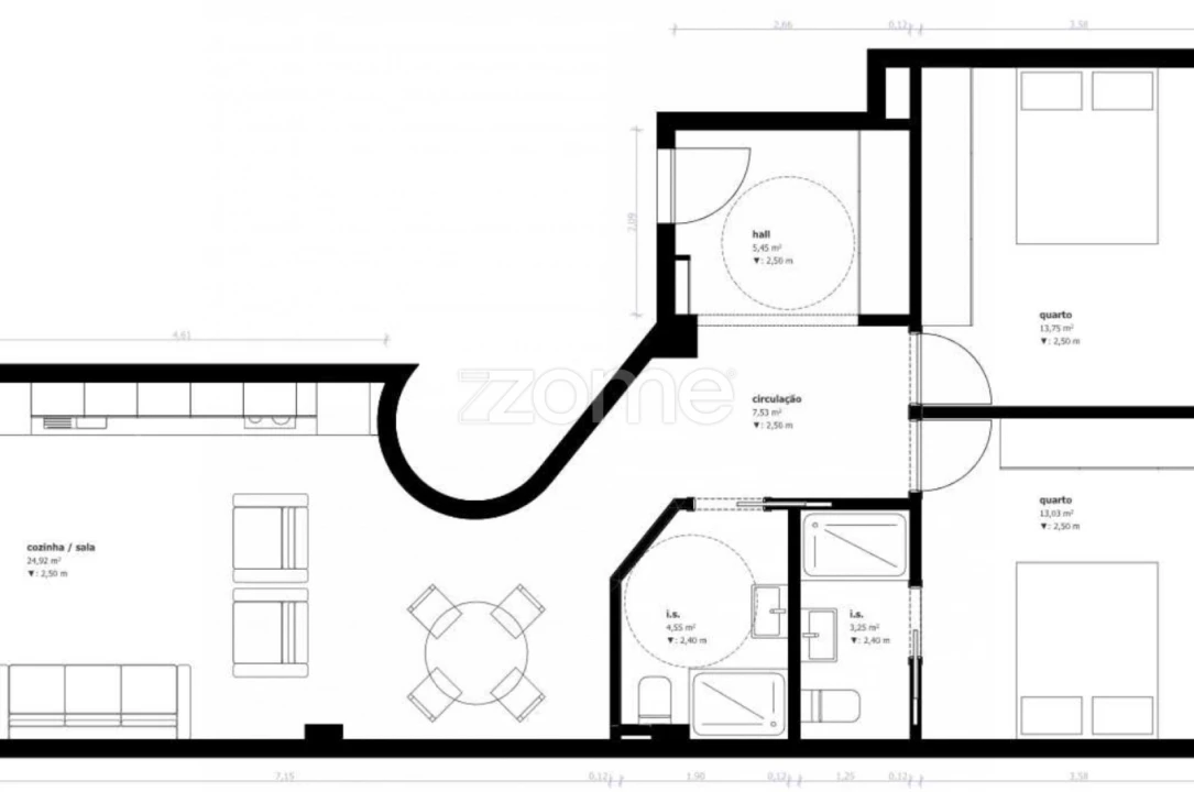 Apartamento T2 para Venda em Cedofeita, Santo Ildefonso, Sé, Miragaia, São Nicolau e Vitória Foto 12