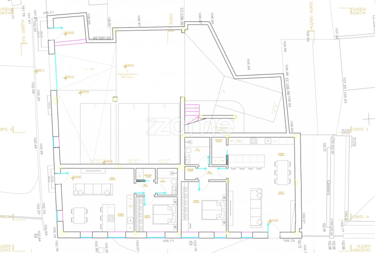 Apartamento T1 para Venda em São Domingos de Rana Planta 1