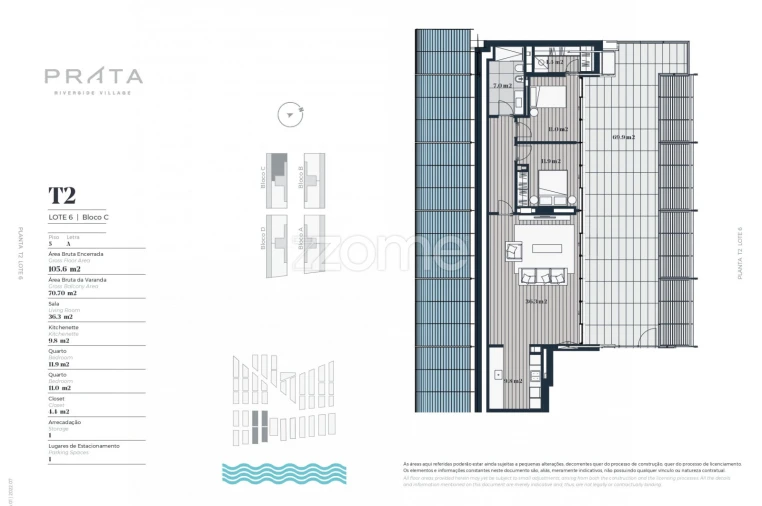 Apartamento T2 para Venda em Marvila Foto 7