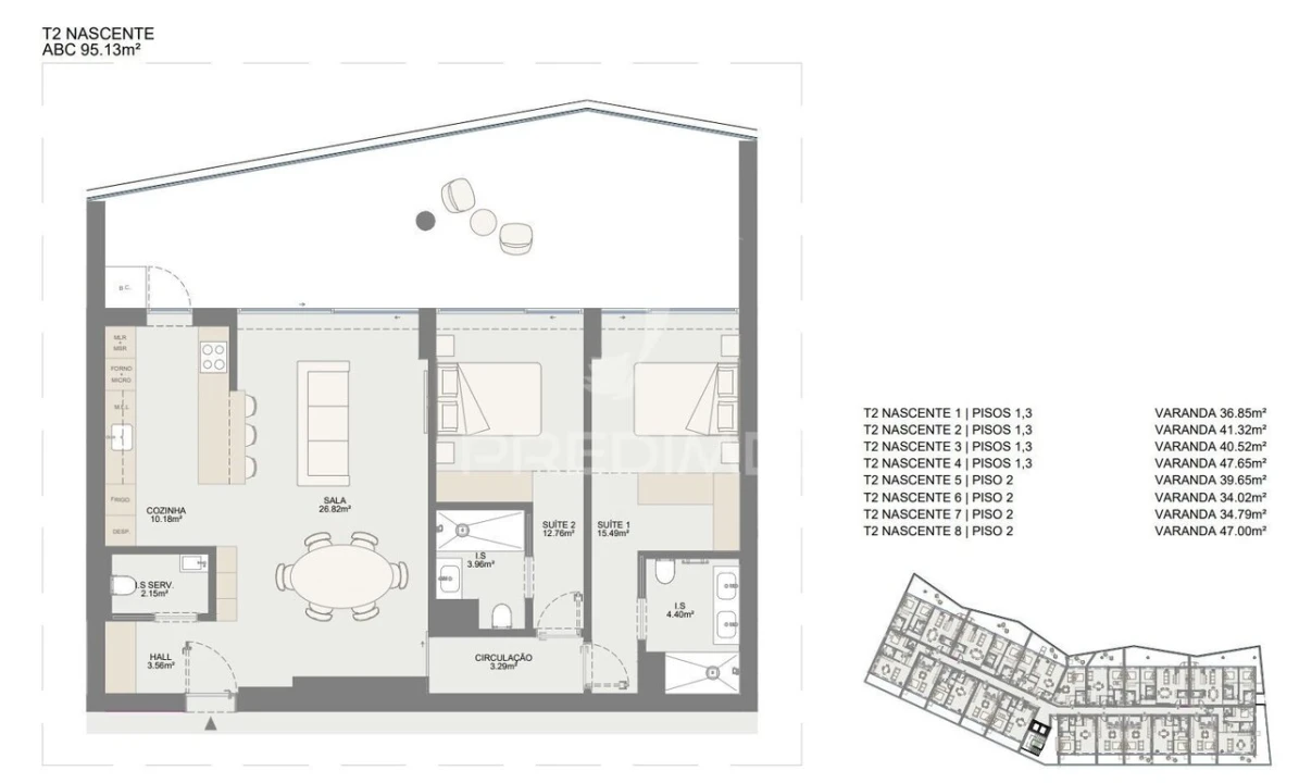 Apartamento T2 para Venda em Oliveira do Douro Foto 16