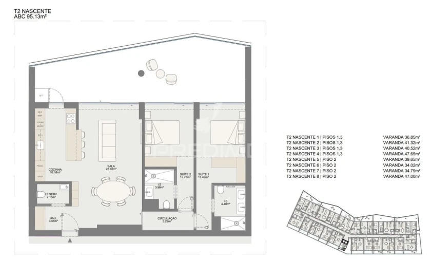 Apartamento T2 para Venda em Oliveira do Douro Foto 16