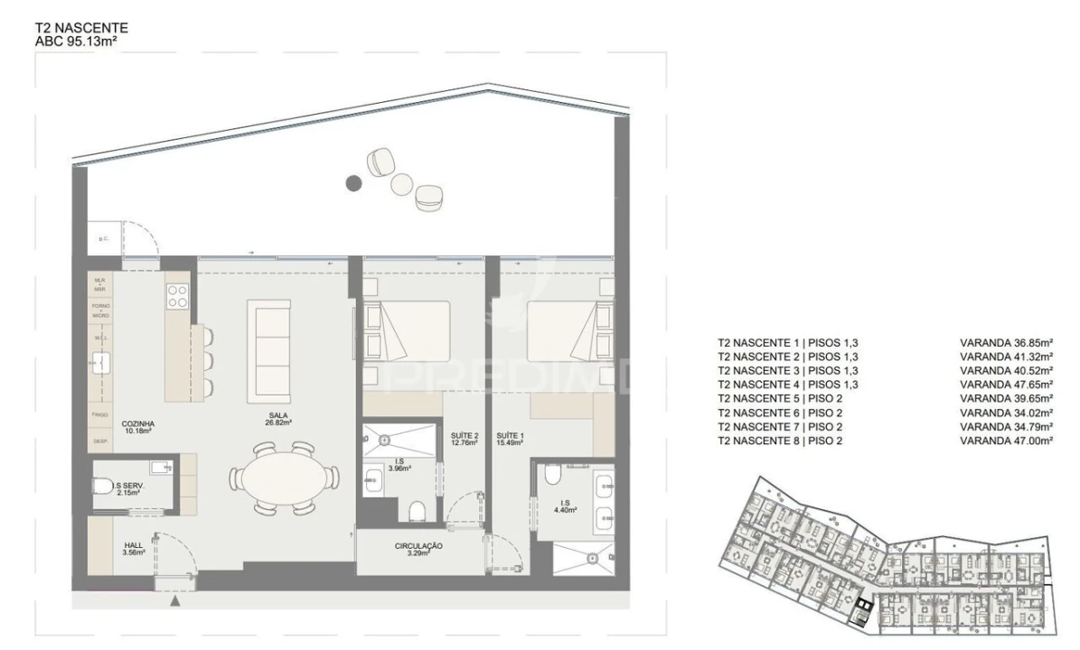 Apartamento T2 para Venda em Oliveira do Douro Foto 16