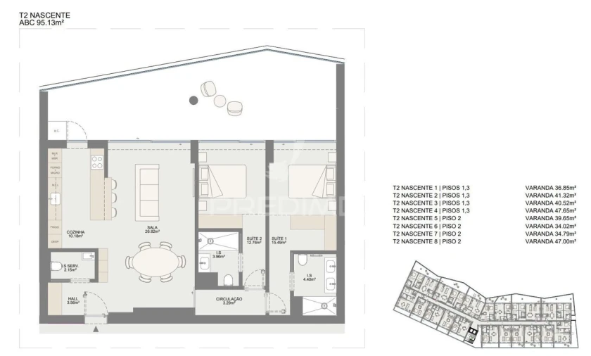 Apartamento T2 para Venda em Oliveira do Douro Foto 16