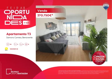 Apartamento T3 para Venda em Samora Correia