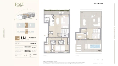 Apartamento T3 para Venda em São Martinho do Porto