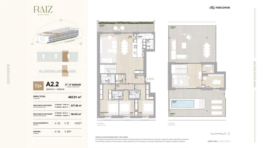 Apartamento T3 para Venda em São Martinho do Porto Foto 25