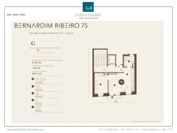 Apartamento T1 para Venda em Santo António