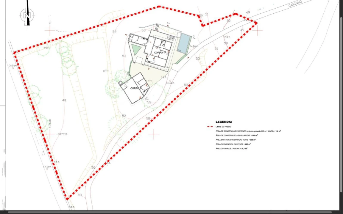 Moradia T6 para Venda em Almancil Planta 2