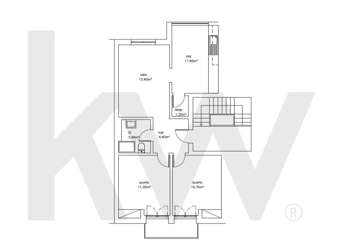 Apartamento T2 para Venda em Santo António dos Cavaleiros e Frielas Foto 20