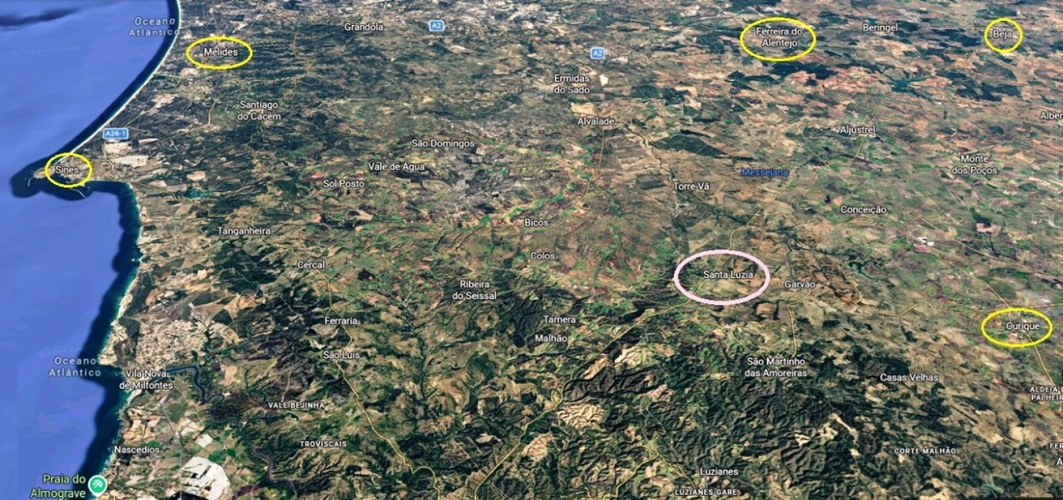 Quinta T5 para Venda em Garvão e Santa Luzia Planta 10