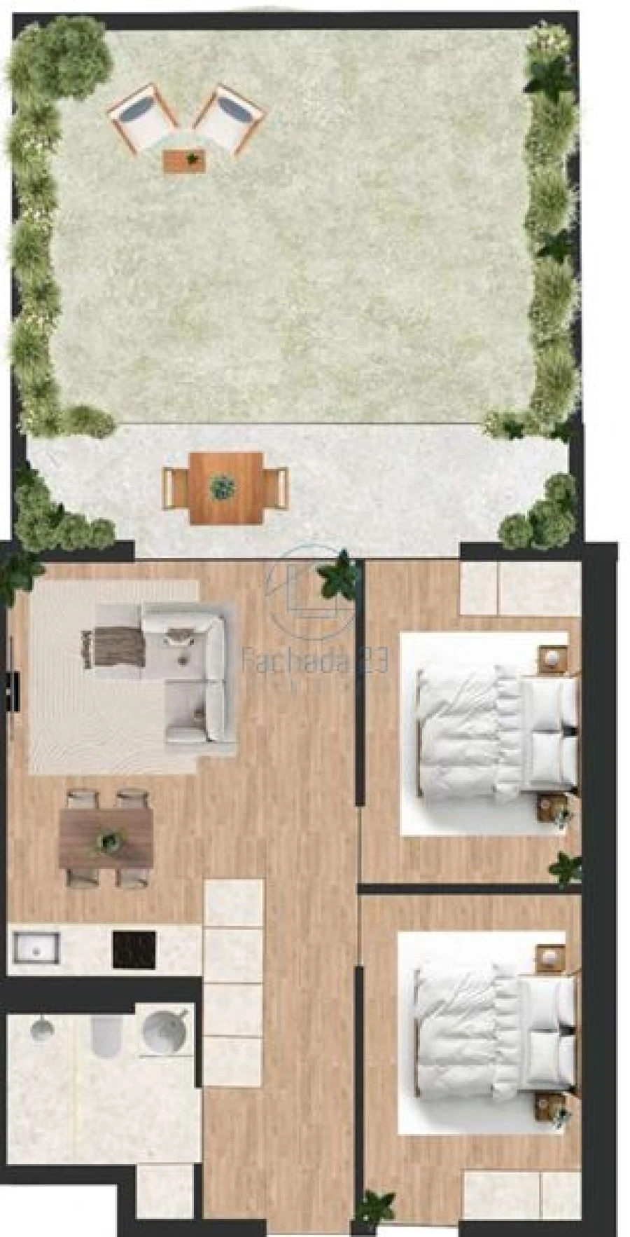 Apartamento T2 para Venda em Vilar de Andorinho Planta 1