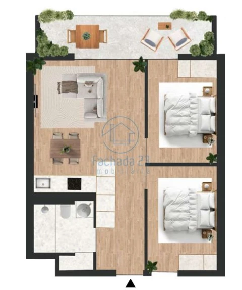 Apartamento T2 para Venda em Vilar de Andorinho