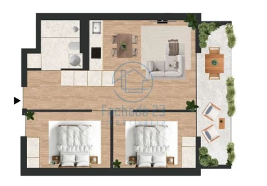 Apartamento T2 para Venda em Vilar de Andorinho