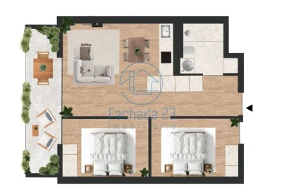 Apartamento T2 para Venda em Vilar de Andorinho