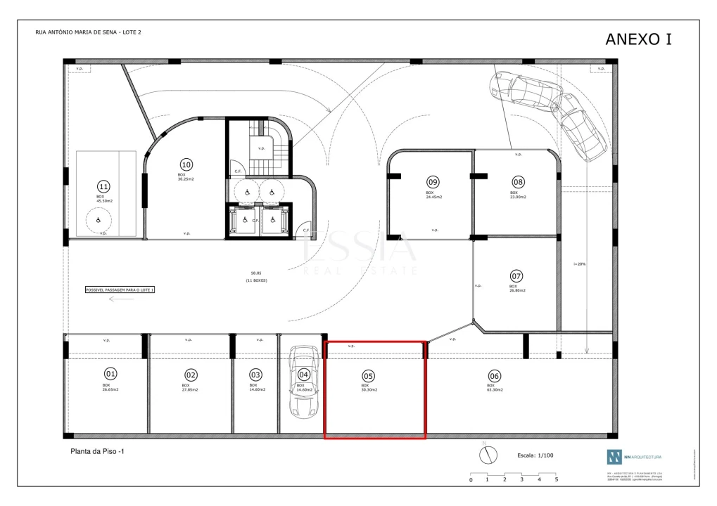 Apartamento T3 para Venda em Lordelo do Ouro e Massarelos Planta 2