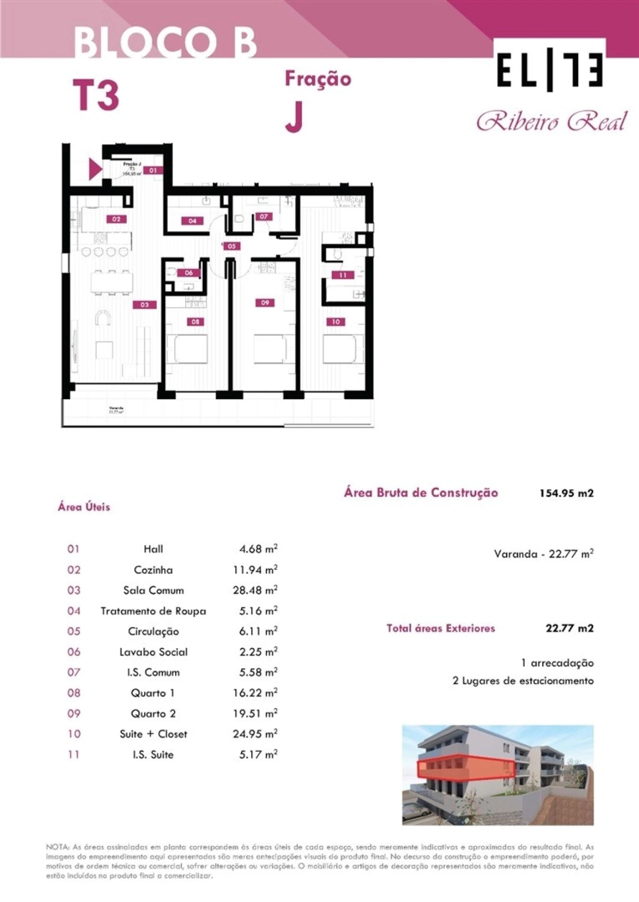 Apartamento T3 para Venda em Camara de Lobos Foto 11