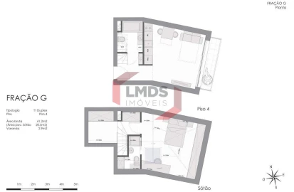 Apartamento T1 para Venda em Bonfim