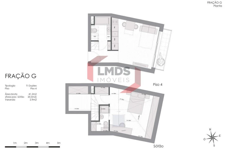 Apartamento T1 para Venda em Bonfim Foto 2