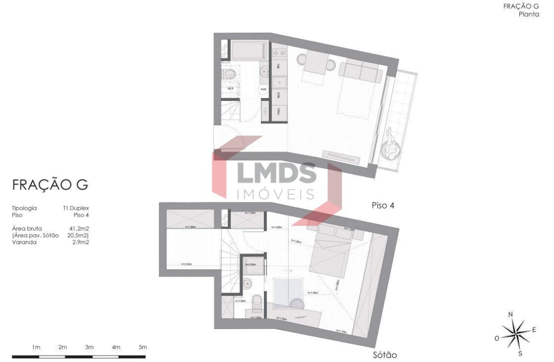 Apartamento T1 para Venda em Bonfim Foto 2
