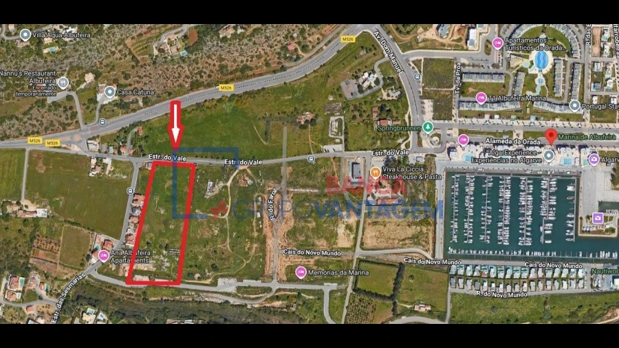 Terreno P/ Prédio para Venda em Albufeira e Olhos de Água