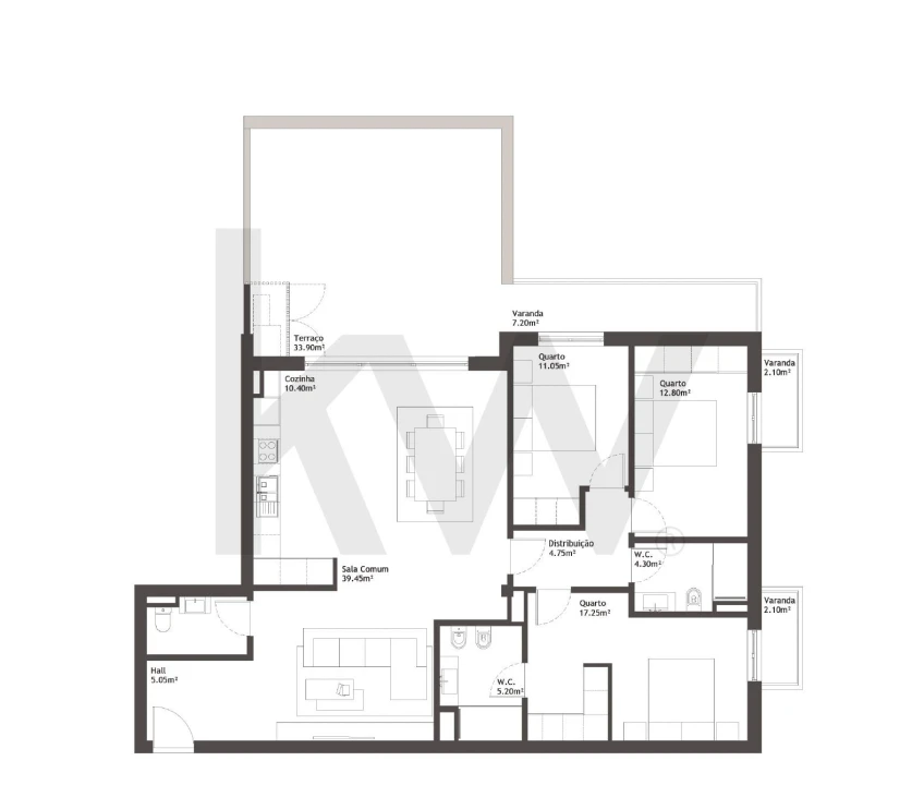 Apartamento T3 para Venda em Baltar Foto 19