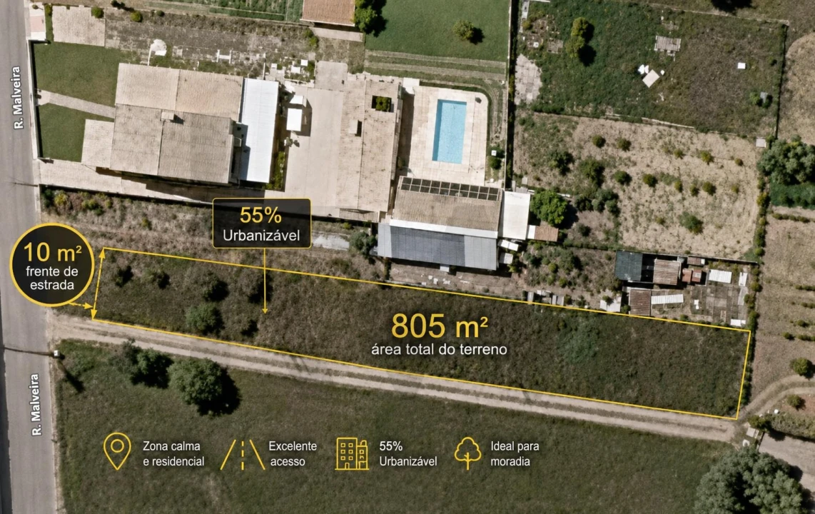 Terreno para Venda em Santa Clara e Castelo Viegas Foto 2