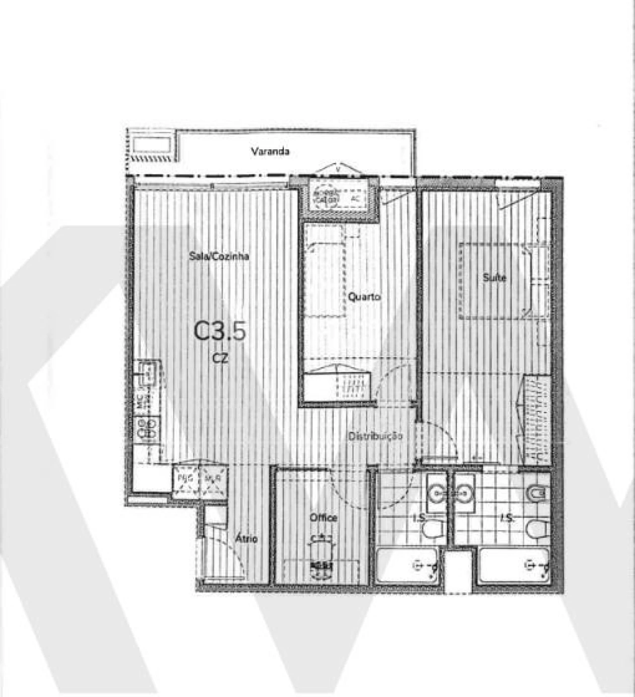 Apartamento T2 para Venda em Oliveira do Douro Foto 16