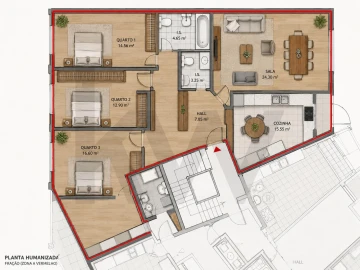Apartamento T3 para Venda em Corroios