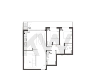 Apartamento T2 para Venda em Baltar
