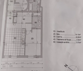 Apartamento T2 para Venda em Lagos (São Sebastião e Santa Maria)