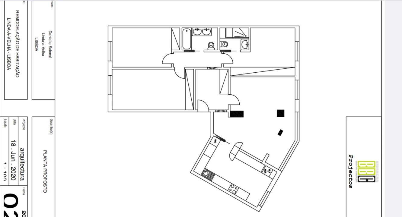 Apartamento T3 para Venda em Algés, Linda-A-Velha e Cruz Quebrada-Dafundo Foto 24