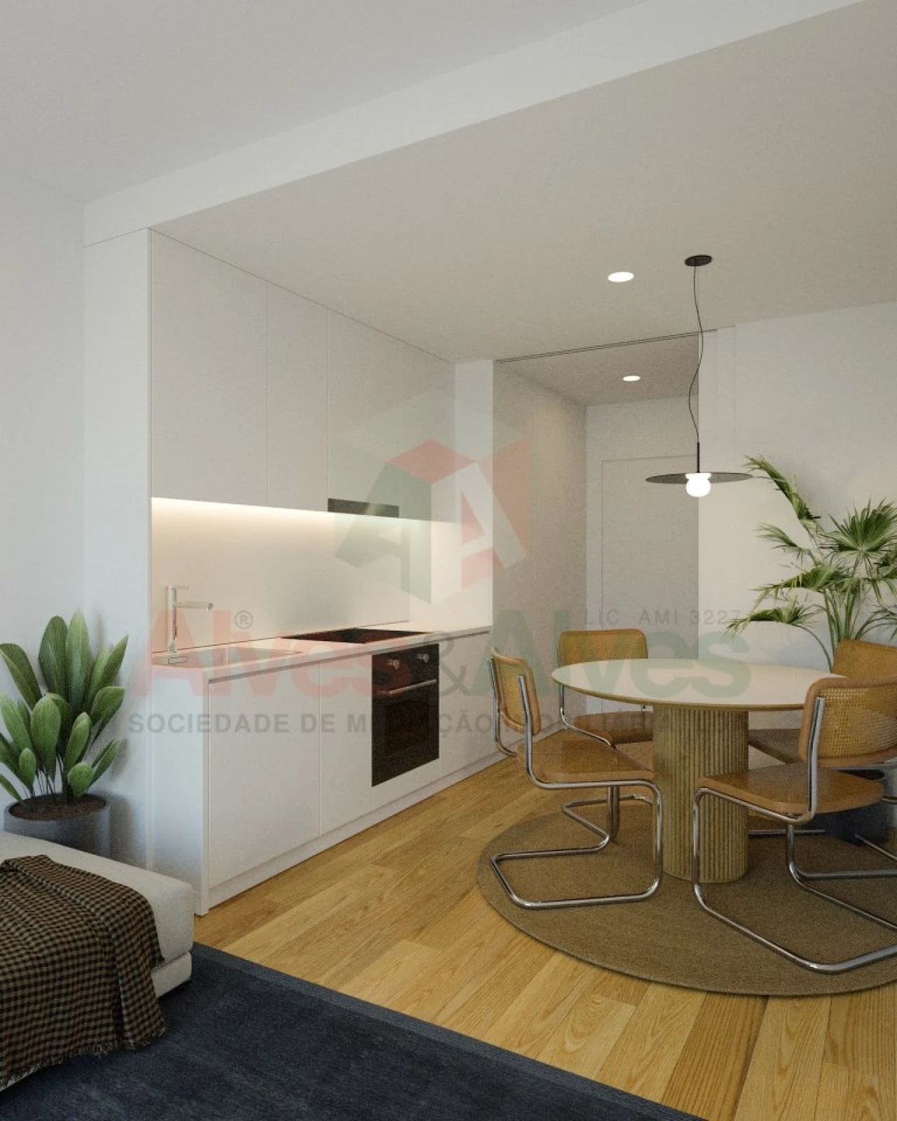 Apartamento T1 para Venda em Pedrouços Foto 3