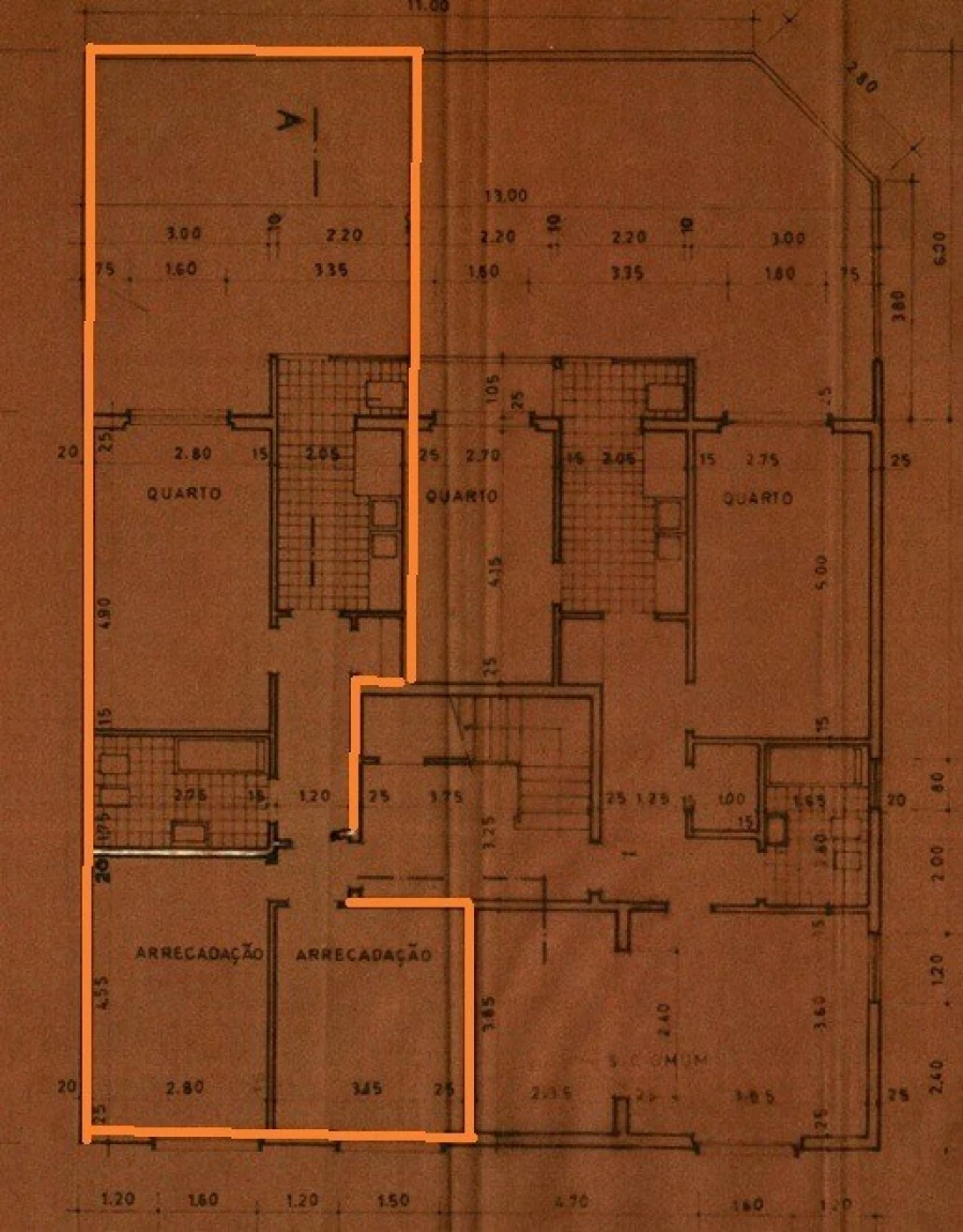 Apartamento T2 para Venda em Falagueira-Venda Nova Planta 1