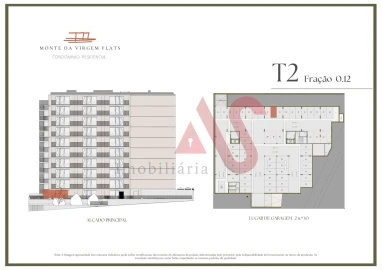 Apartamento T2 para Venda em Oliveira do Douro