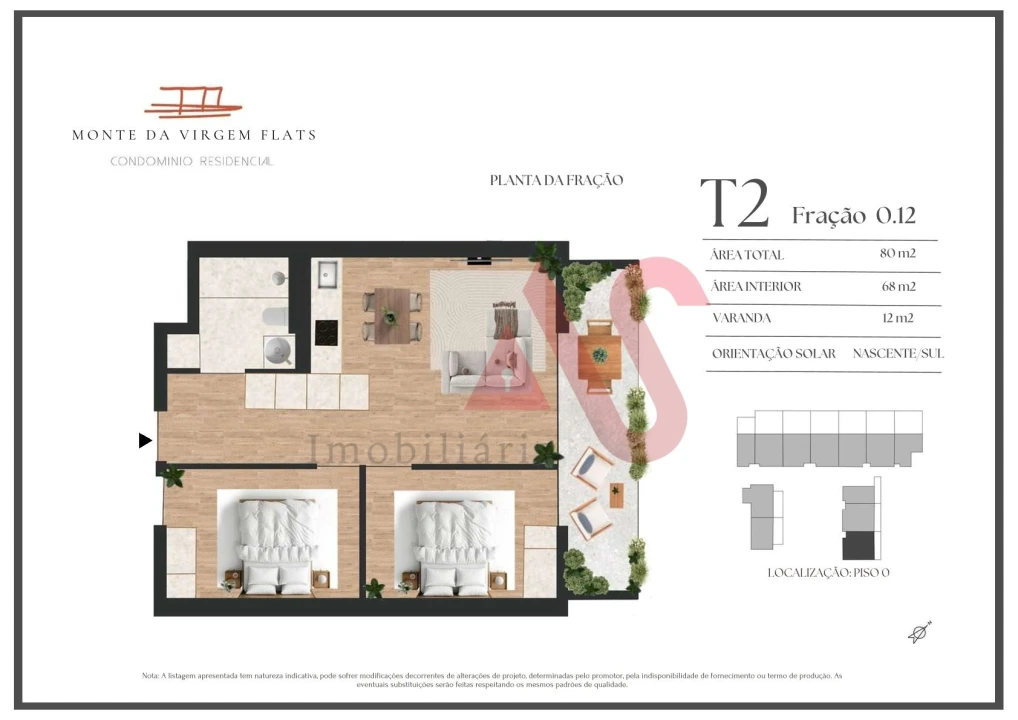 Apartamento T2 para Venda em Oliveira do Douro Foto 6